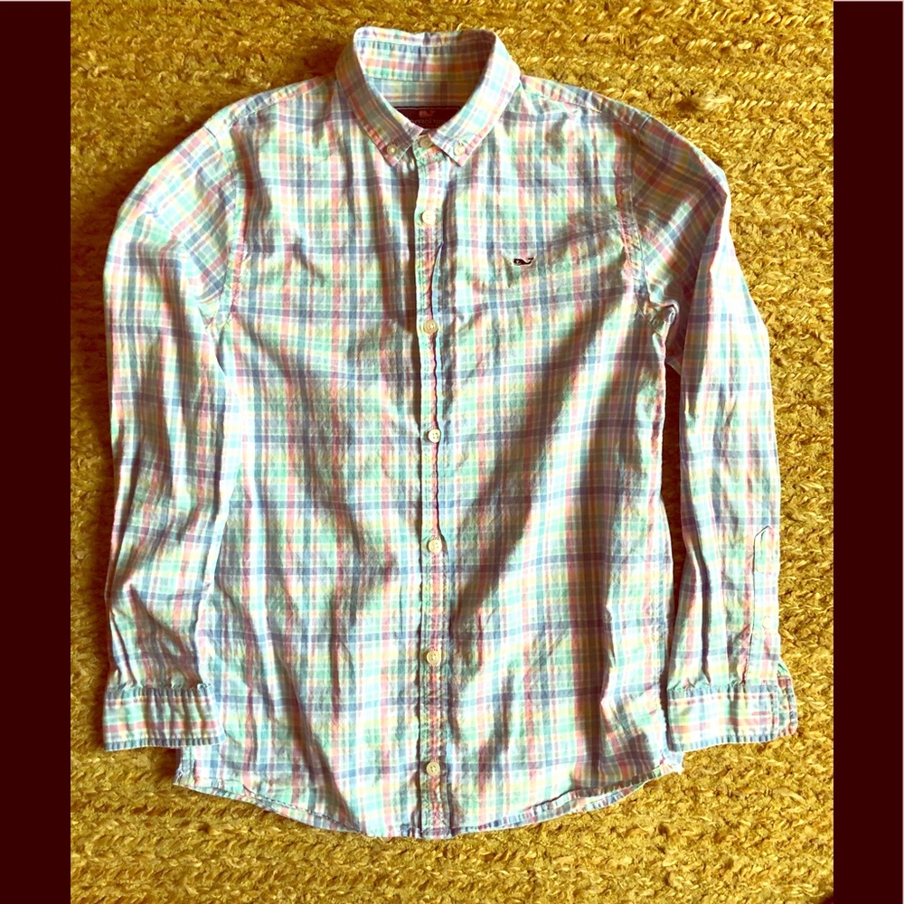 Boys’ Vineyard Vines Whale Shirt